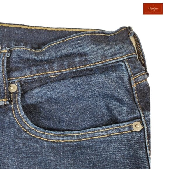 Levi's Strauss 502 Blue Jeans Long Pants Sz 32x32(ID130) - Picture 6 of 11